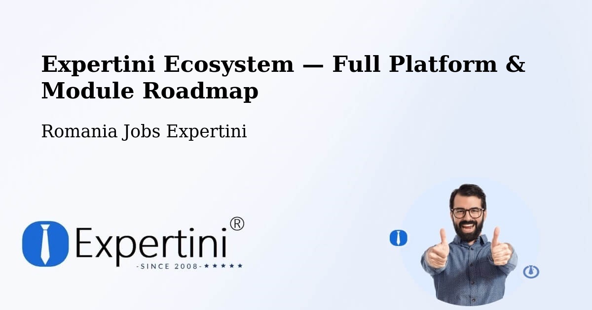 Expertini Ecosystem — Full Platform & Module Roadmap – Comuna Hereclean
